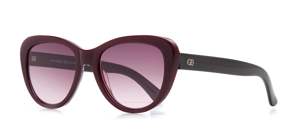 GOLDBERRY Sunglasses Teenage Woman Oval Full-Rimmed Acetate UV400 GBGNŞ 4504-C.03